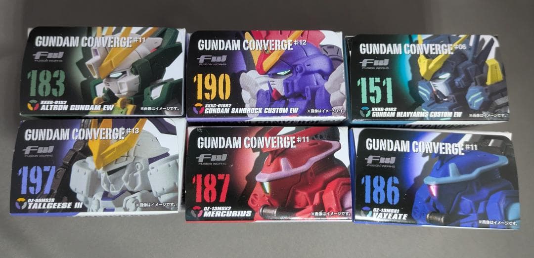 まとめ割 W系 6種セット ガンダム コンバージ [匿名発送] - メルカリ