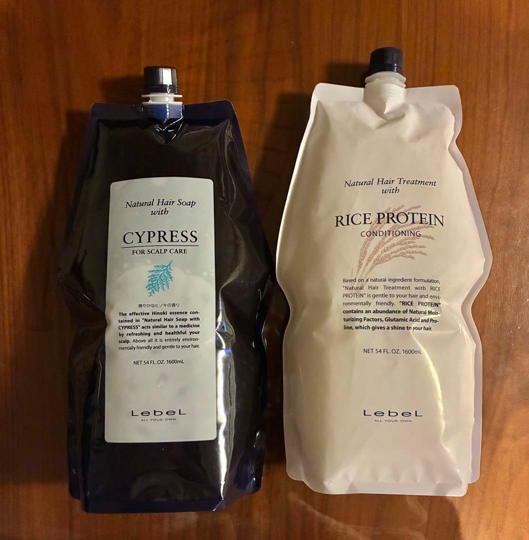 新品ルベル　サイプレスシャンプー&トリートメント　1000ml2本