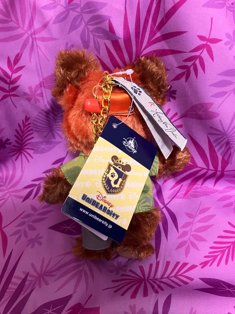 ユニベア シティパウシクル ぬいぐるみ キーチェーン ズートピア