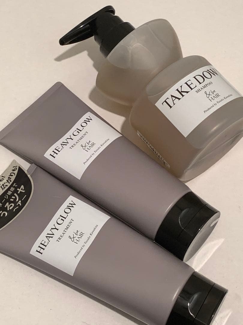 シャンプー &be HEAVY GLOW & TAKEDOWN JUMBO COMB