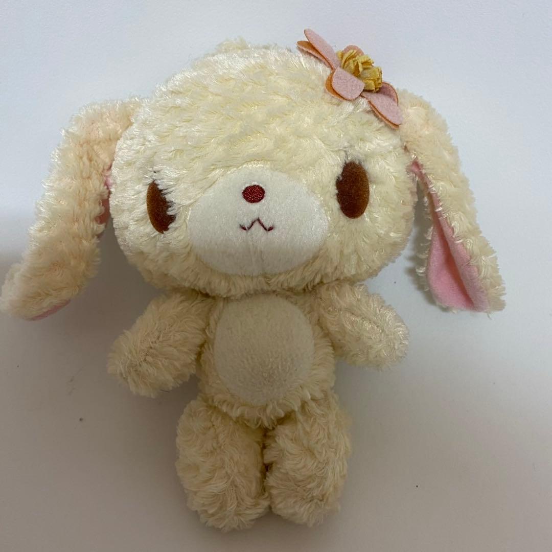 当時もの　シュガーバニーズ　ぬいぐるみ　はなうさ　サンリオ　平成レトロ シュガーバニーズ サンリオ マスコット 当時もの ぬいぐるみ はなうさ