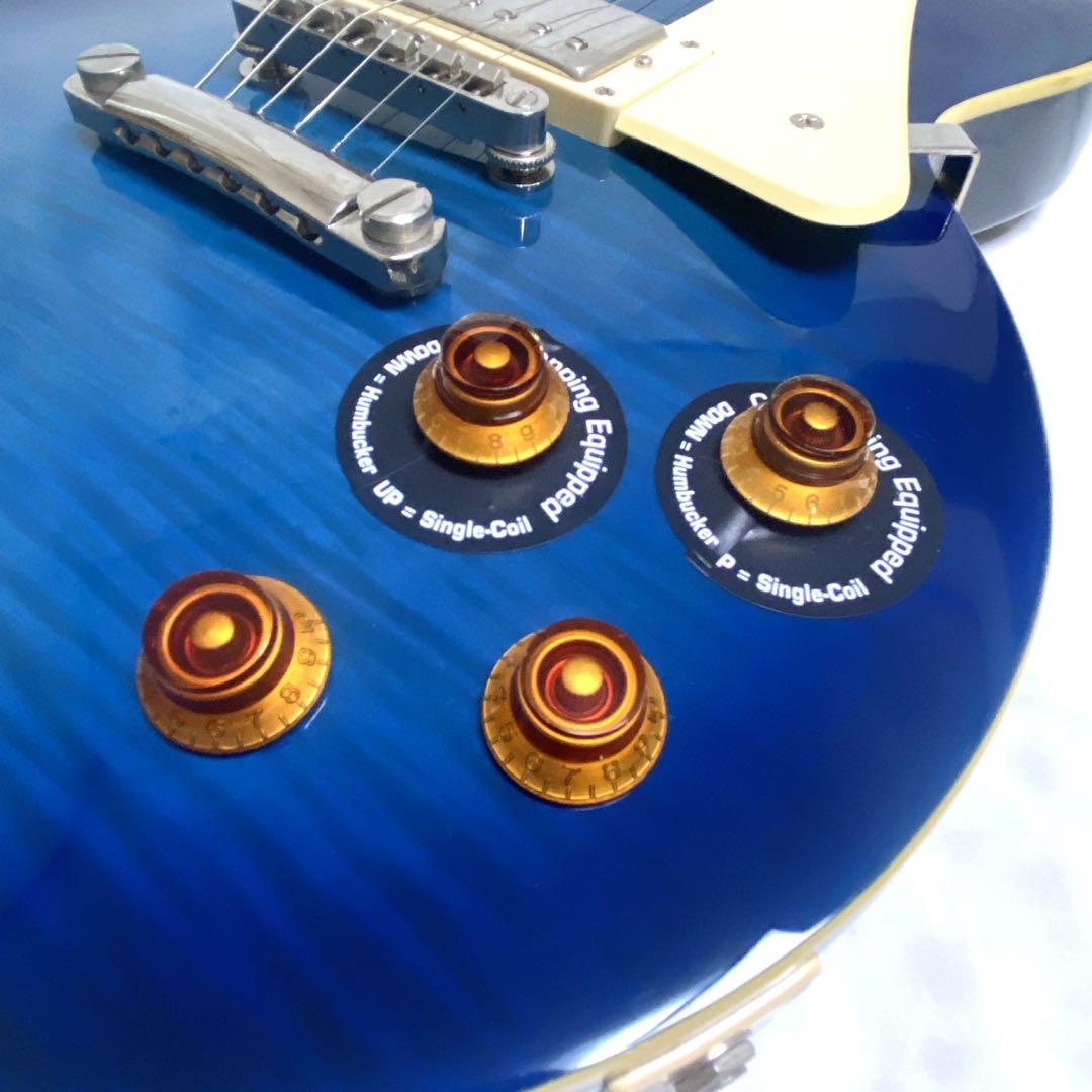 エピフォン レスポール スタンダードプロ ブルーバースト エレキギター