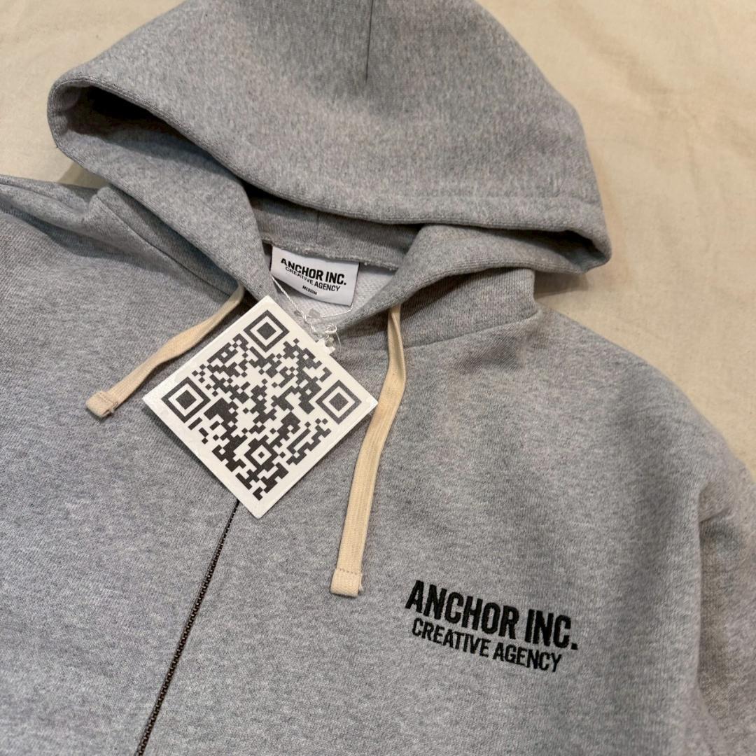 ANCHOR INC. アンカーインク ジップアップパーカー M - メルカリ