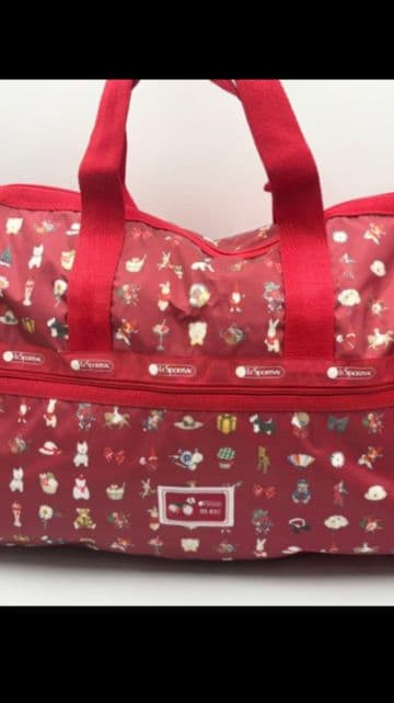 レスポートサック　ピンクハウス　ボストンバッグ　ラージ