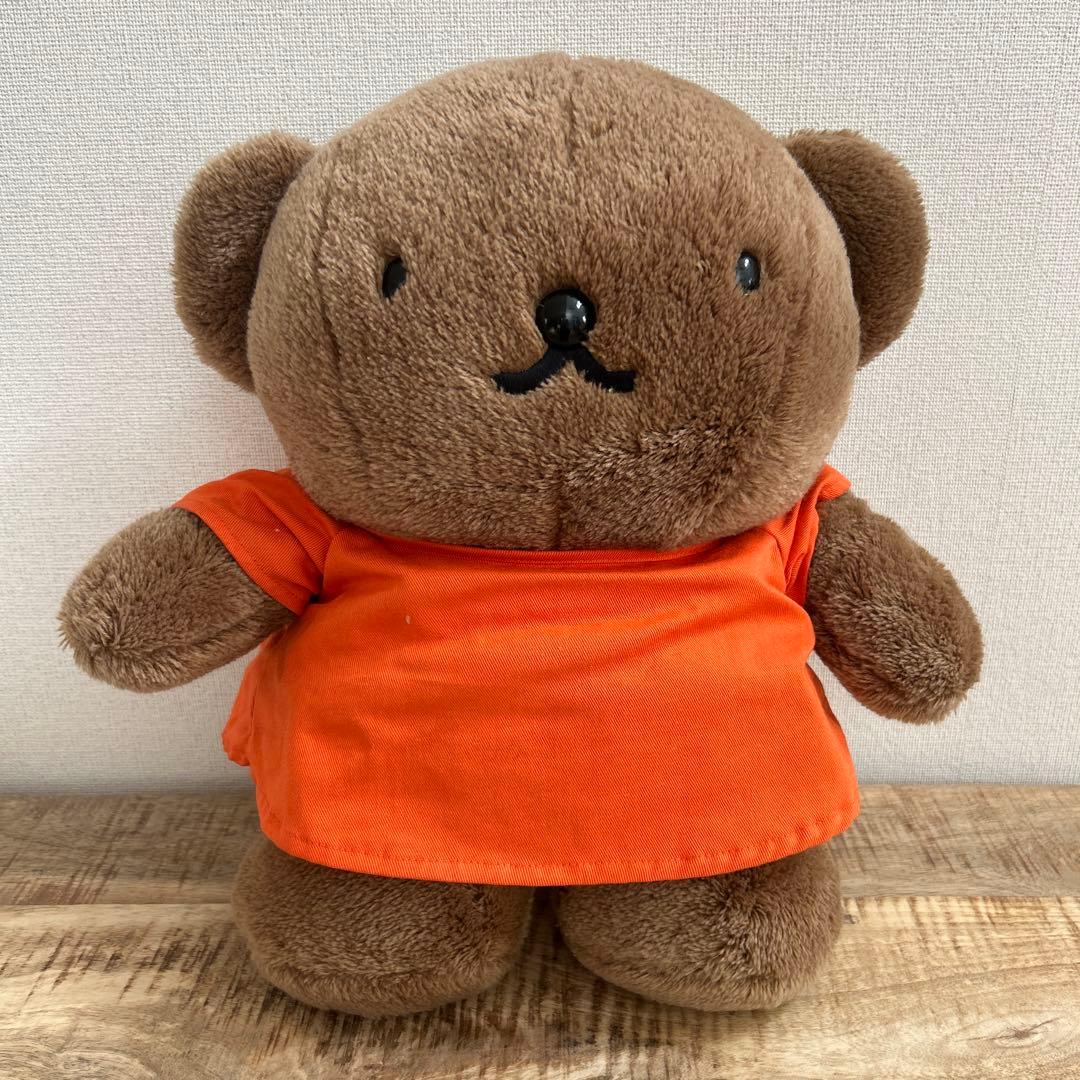 くま ボリス セキグチ製 ミッフィー miffy フレンド ぬいぐるみ Miffy（ミッフィー） ボリスベア ぬいぐるみ : セキグチダイレクト