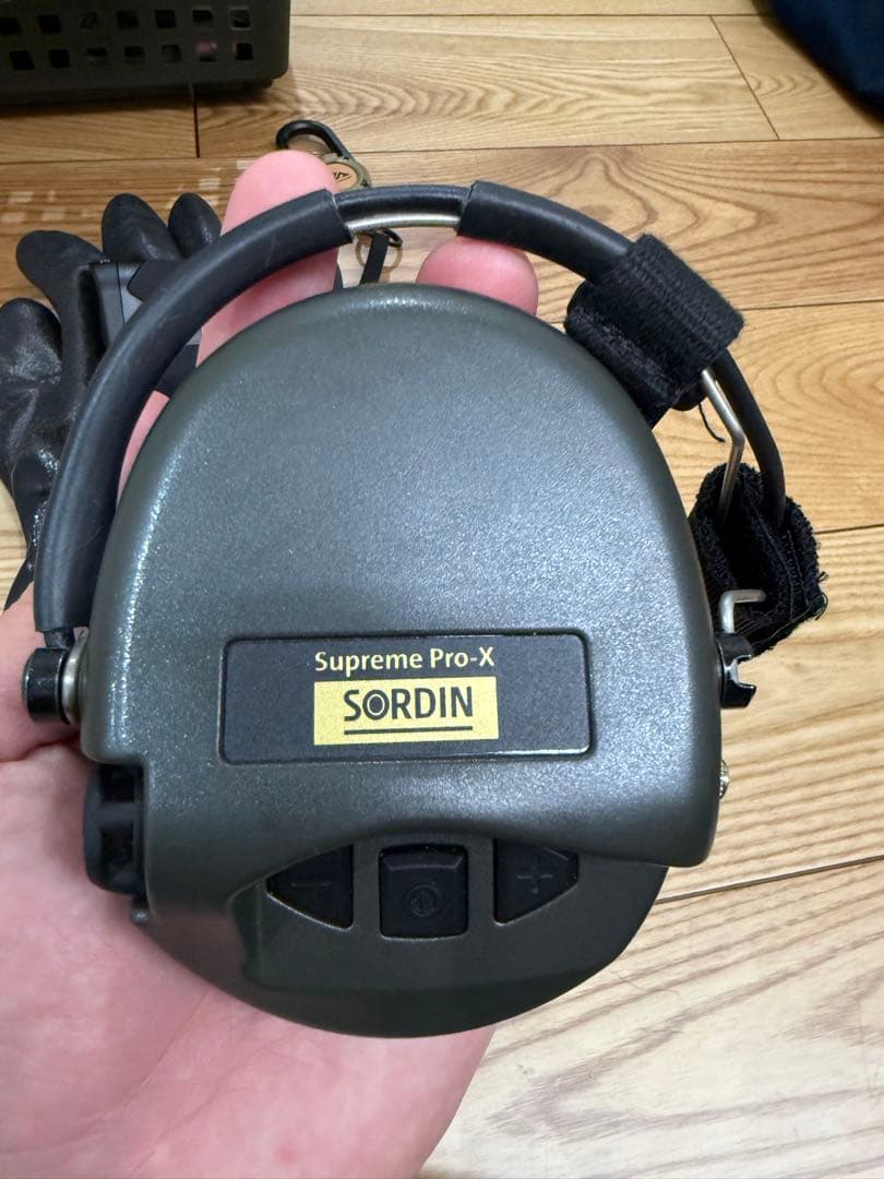 SORDIN Supreme Pro-X 　電子イヤーマフ　ネックバンド