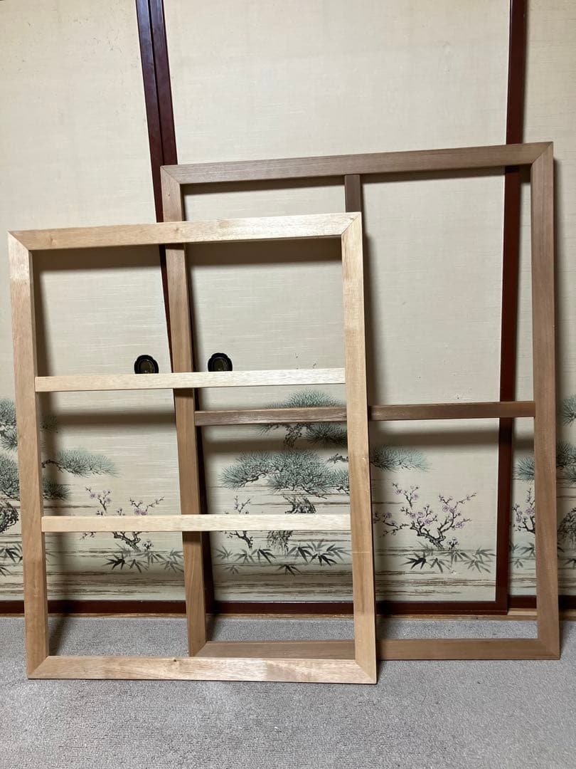 油絵、アクリル画用木枠中古品、６０号F、５０号Fの２点