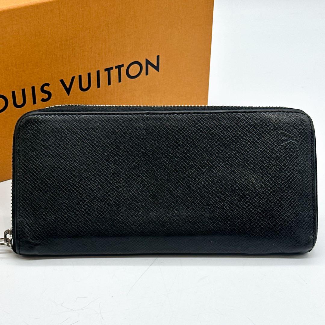 ルイヴィトン ジッピーウォレット ヴェルティカル タイガ ブラック