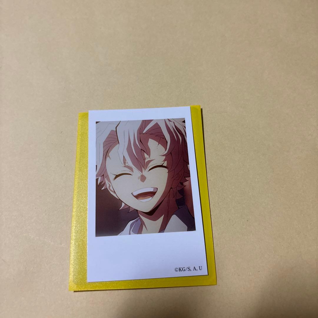 鬼滅の刃 ランダム チェキ風ブロマイド 不死川実弥 - メルカリ