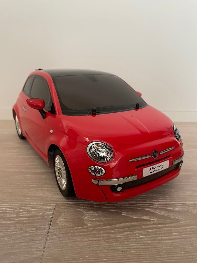 タミヤ FIAT 500 ラジコンカー 赤 1/10 XBシリーズ - メルカリ