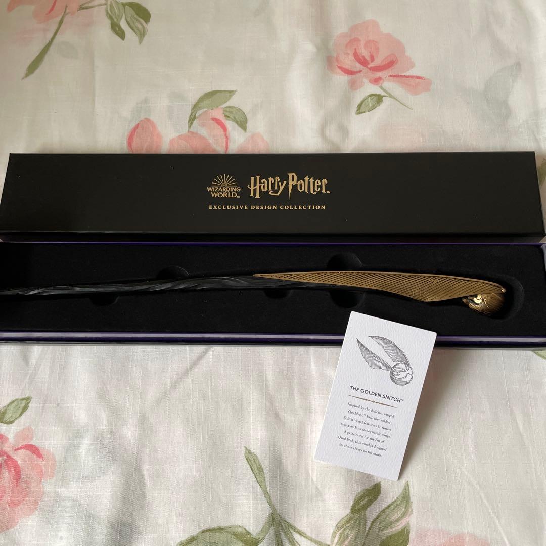 新品ハリーポッター ゴールデンスニッチ ワンド 杖 ニューヨーク限定