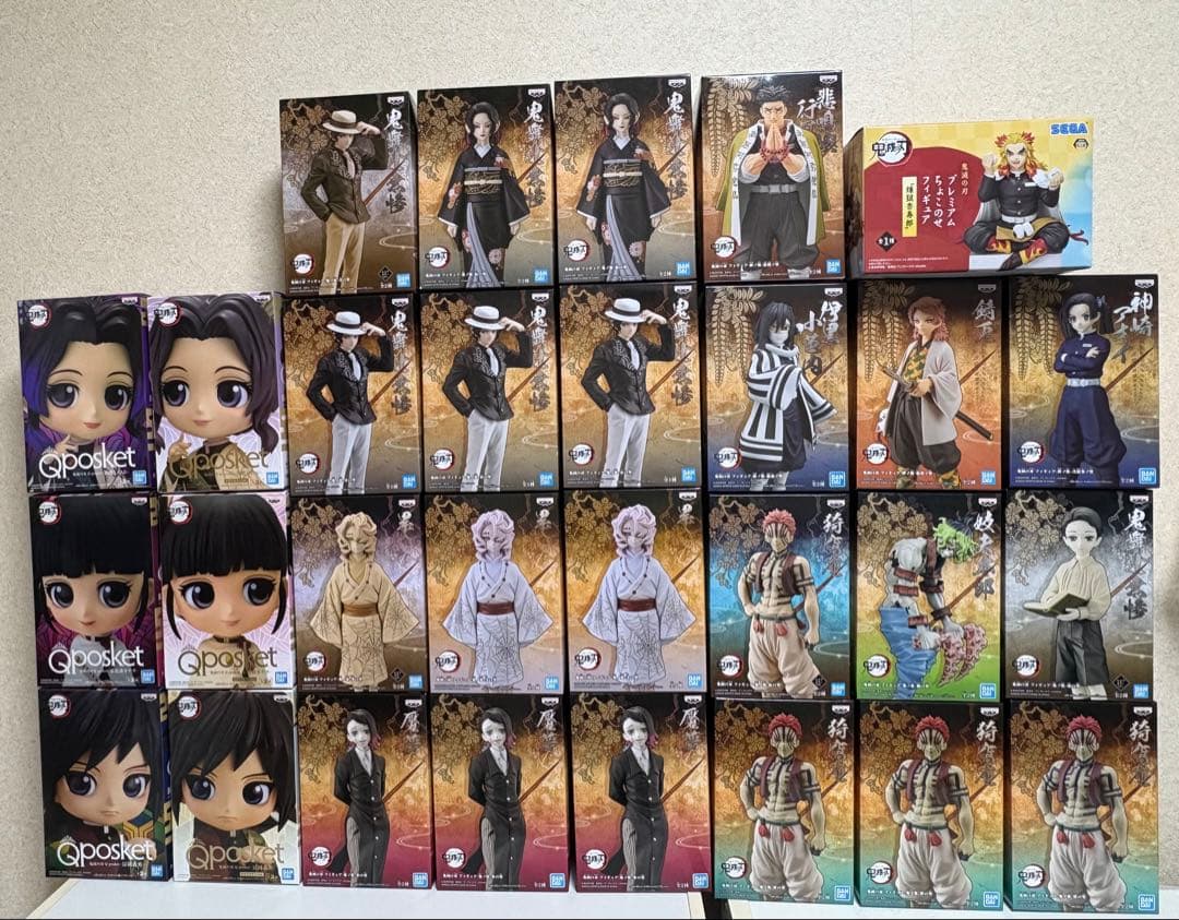 鬼滅の刃　フィギュア29点　まとめ売り　新品未使用