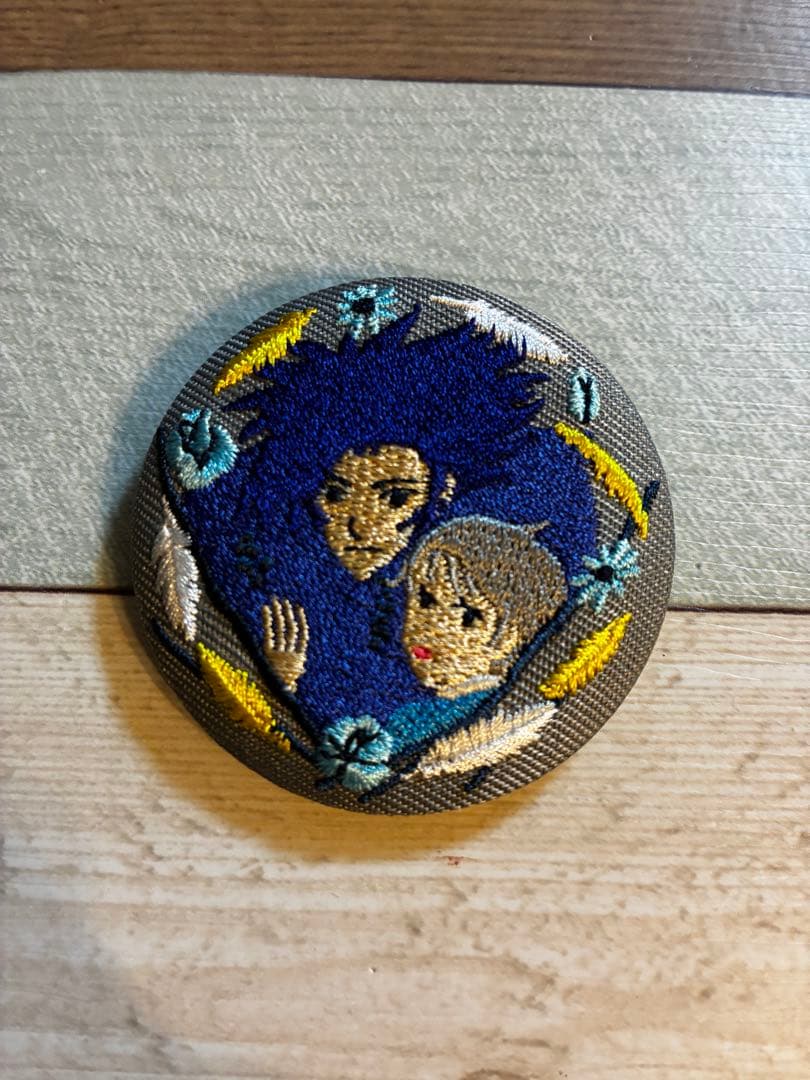 スタジオジブリ ハウルの動く城 ハウル 刺繍缶バッジ コレクション