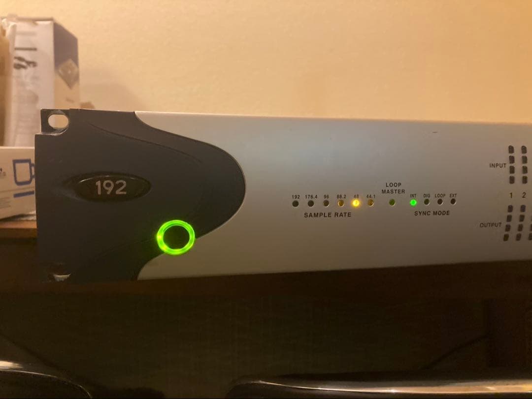 【Avid Digidesign 192 I/O オーディオインターフェイス】 Yahoo!オークション - 【訳アリ動作品】Digidesign 192 I/O アナログ入