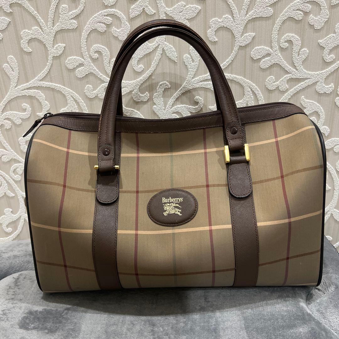 Burberrys ボストンバッグ ベージュ/ブラウン