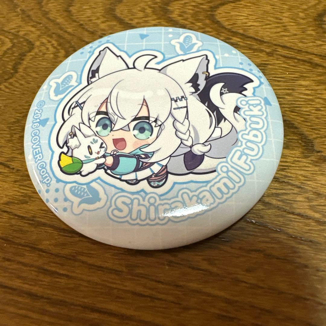 白上フブキ 缶バッジ - メルカリ