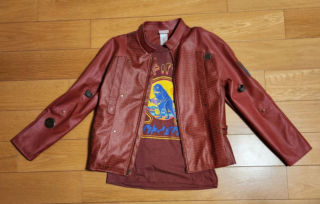 スター・ロード ジャケット Tシャツ ガーディアンズ・オブ・ギャラクシー ガーディアンズ・オブ・ギャラクシー Guardians of the Galaxy 3 Star