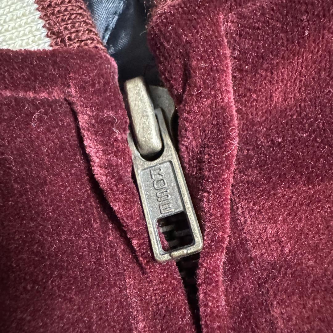 80s スカジャン 別珍 ROSEジッパー Mサイズ 刺繍 横須賀 - メルカリ