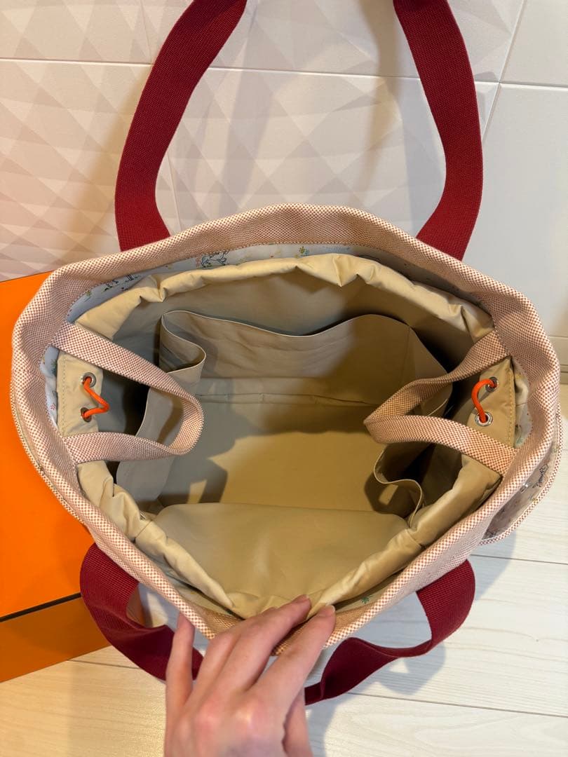 HERMES　エルメス　マザーズバッグ 《カブリオル》