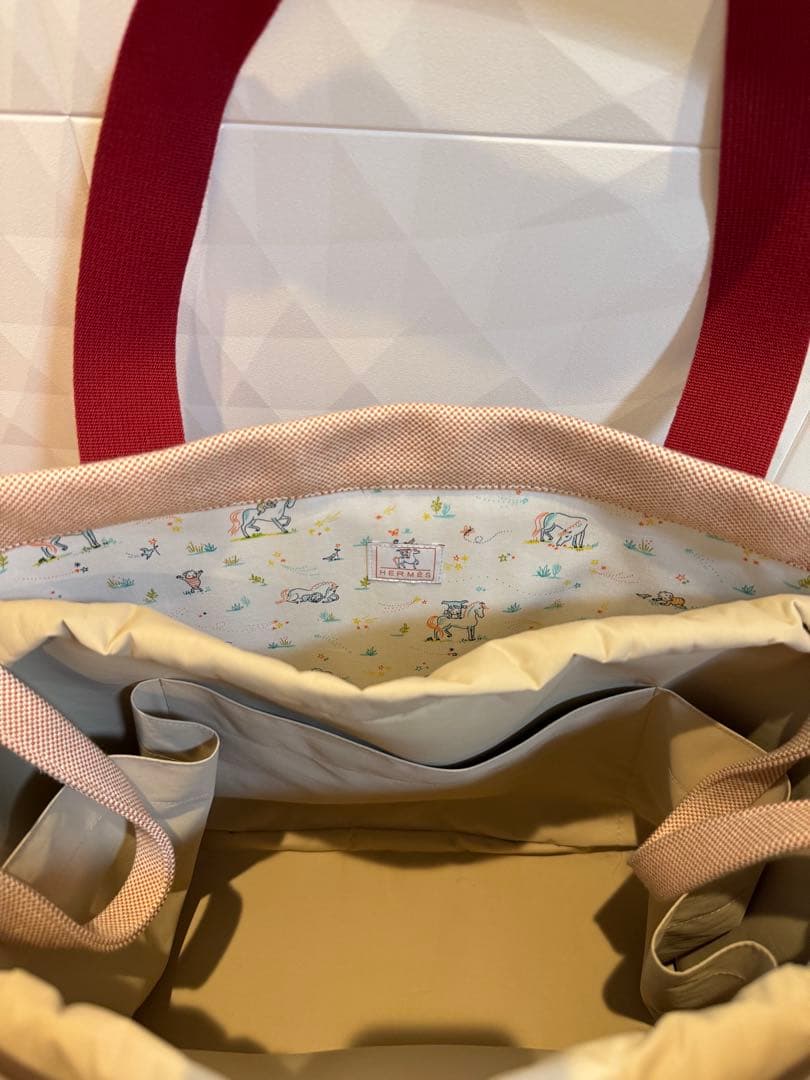 HERMES　エルメス　マザーズバッグ 《カブリオル》