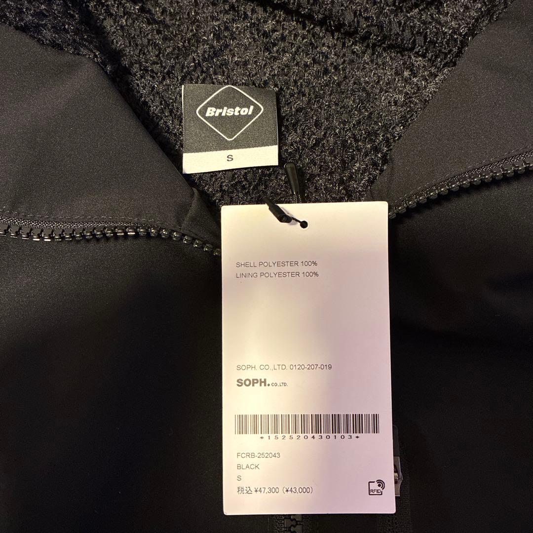 F.C.Real Bristol FCRB AW25ジャケット Sサイズ 黒