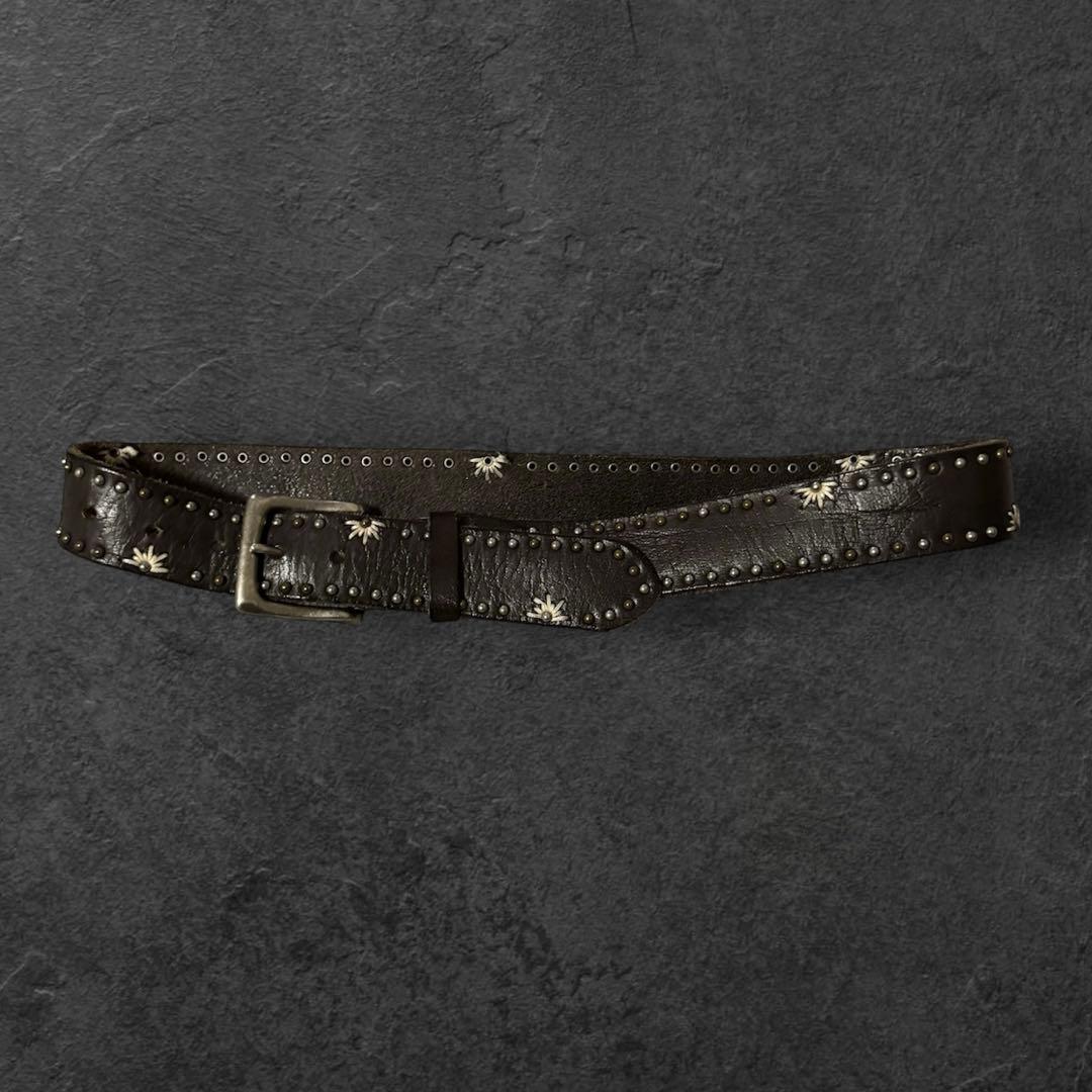 k*様 Studs Leather Belt archive htc afb