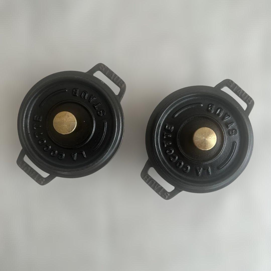 【4個セット】STAUB ストウブ ミニ ピコ ココット USER