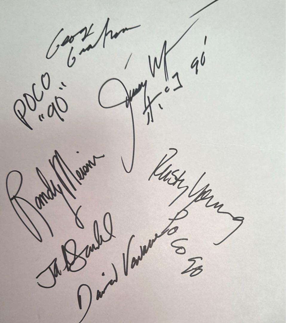 ポコ　直筆サイン入り色紙 25f5814368e09d38d7eaae3bfd9d32