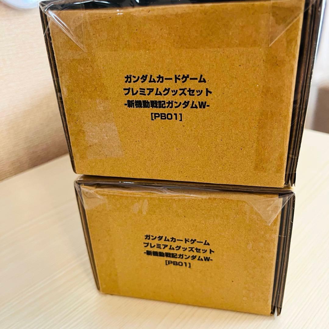 新品未開封 ガンダムカードゲーム プレミアムグッズセット 新機動戦記