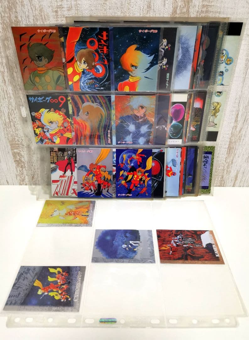 石ノ森章太郎 萬画 コレクションカード 149枚 まとめ売り エポック トレカ