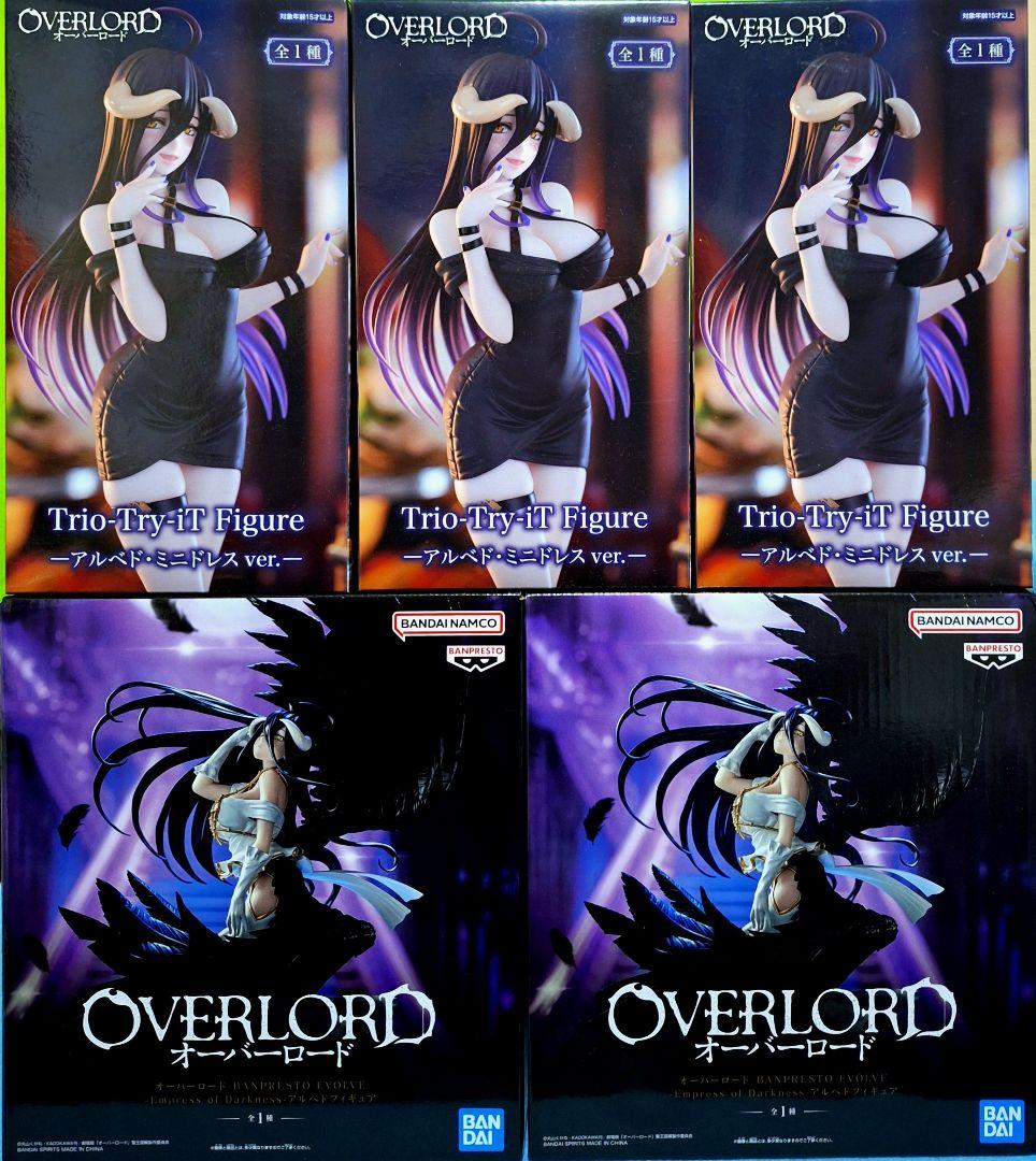 オーバーロード アルベドフィギュア 5点セット - メルカリ