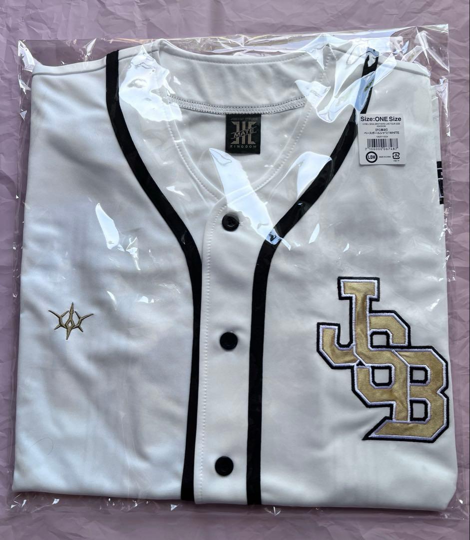 【FC限定】三代目KINGDOM ベースボールシャツ/WHITE 三代目JSB FC会員ONLINE限定 ベースボールシャツ - メルカリ