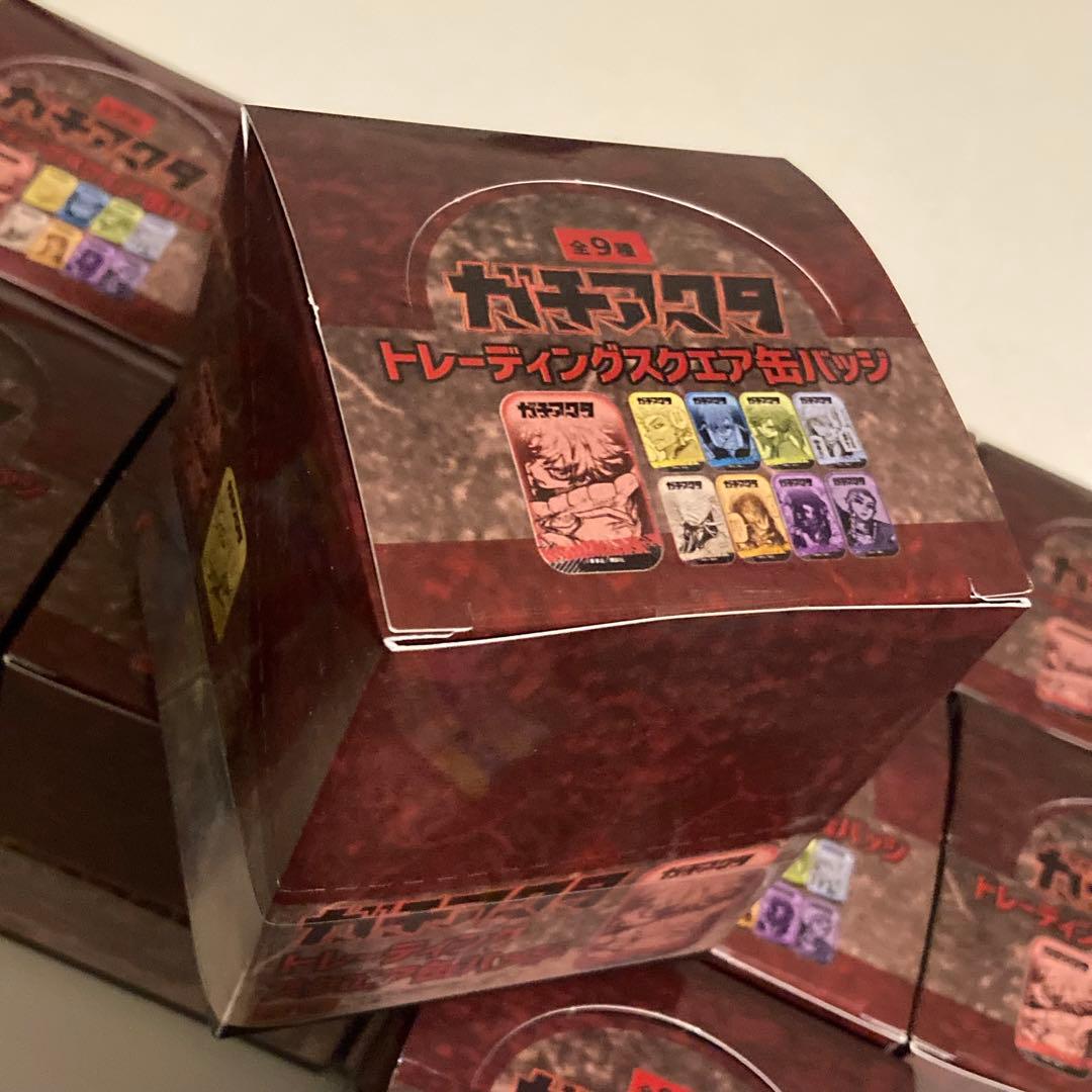 ガチアクタ スクエア缶バッジ 10BOX まとめ売り TSUTAYA ザンカ - メルカリ