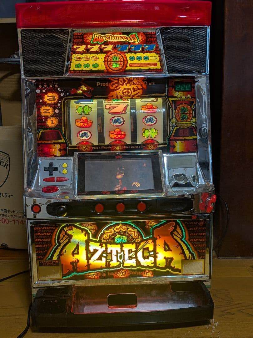 アステカレジェンドリターンズR 実機4号機 4号機】エレコ アステカ 中古パチスロ実機 [2ch対応] A-SLOT