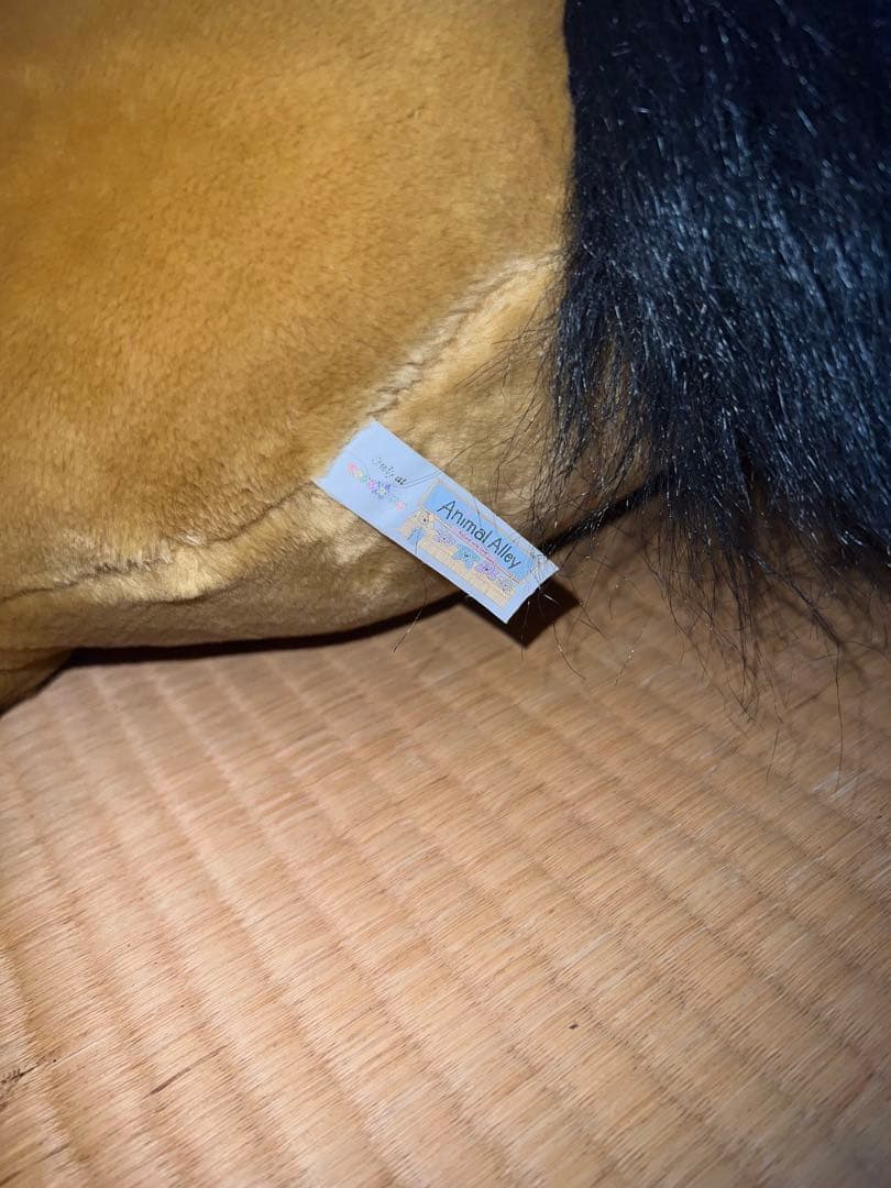 廃盤】 トイザらス Animal Alley 馬 ジャンボ ぬいぐるみ - メルカリ