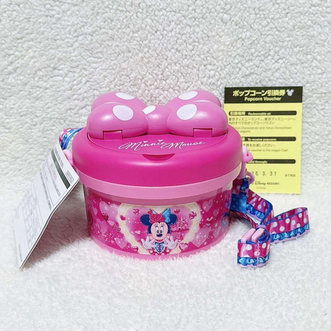 パルパルーザ ミニーのファンダーランド ポップコーンバケット 大きなリボン付き！東京ディズニーランド「ディズニー・パルパルーザ
