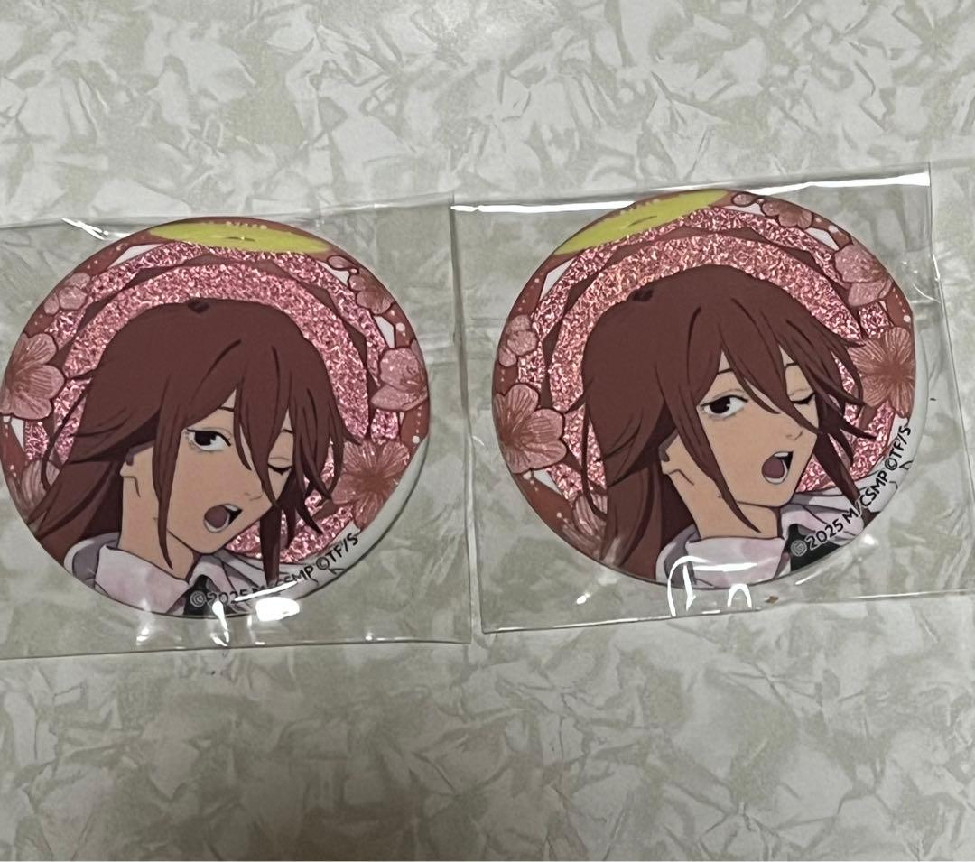 チェンソーマン プリンスホテル グリッター缶バッジ 天使の悪魔