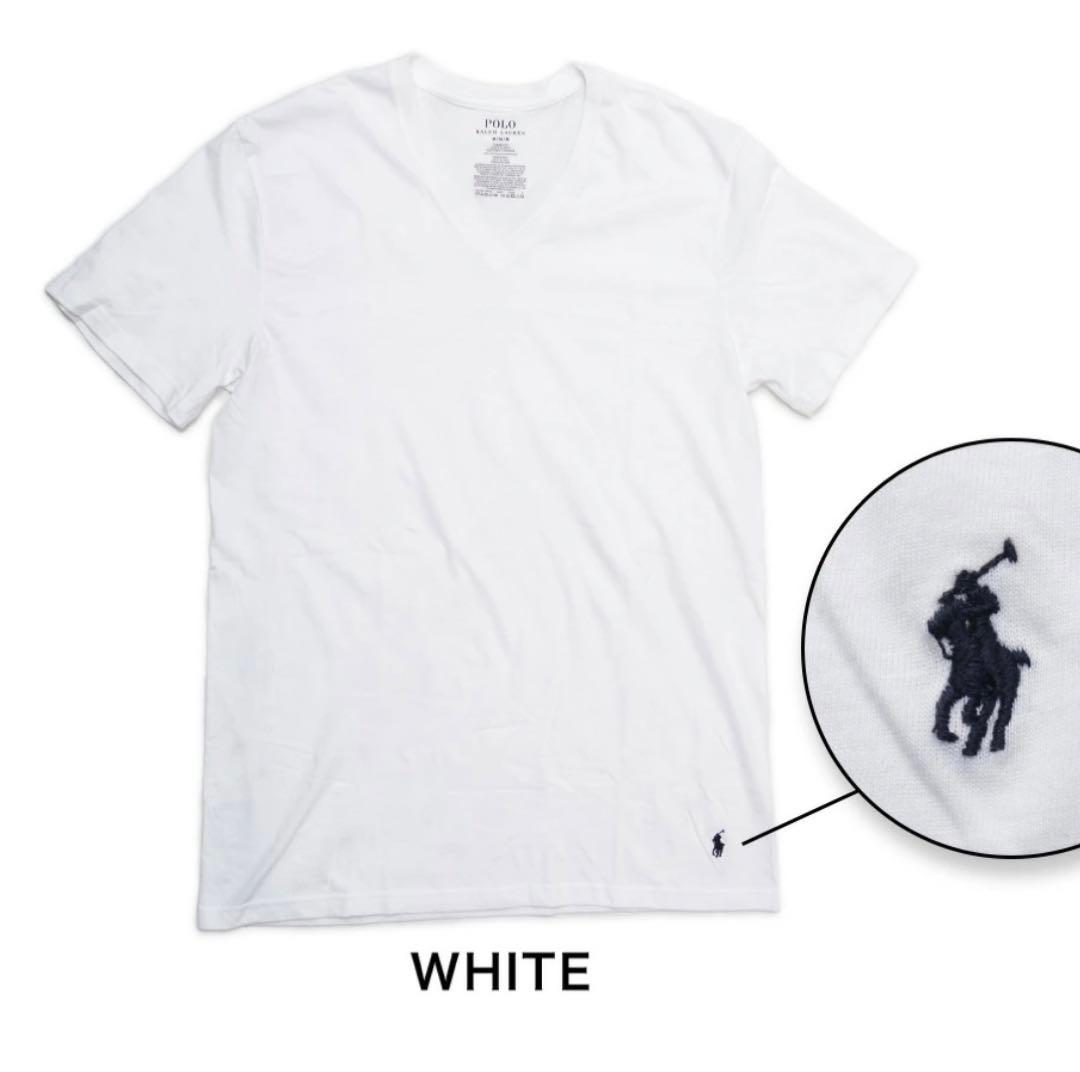 新品 正規品 POLO Ralph Lauren VネックTシャツ 3枚セット