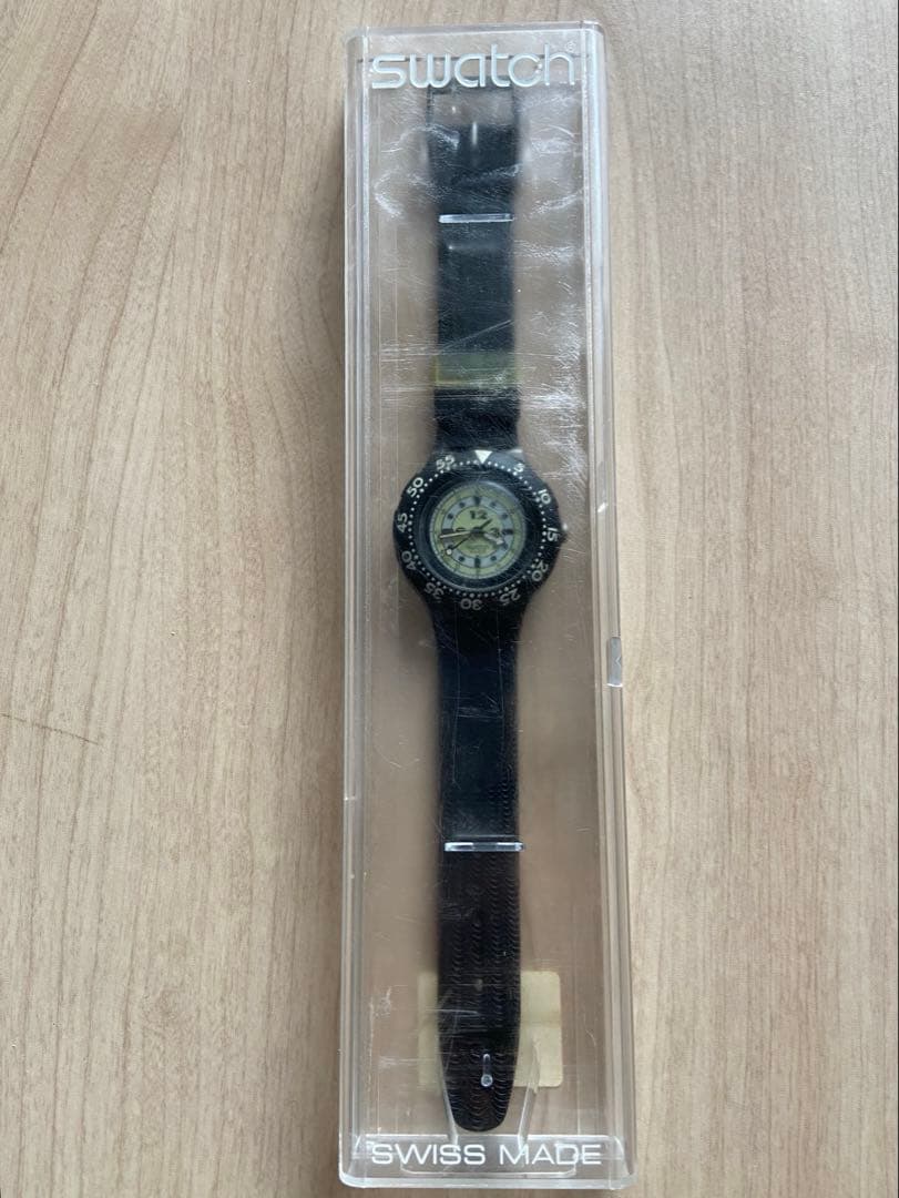 swatch／ZARD坂井泉水さん愛用／SCUBA200 Black Shark - メルカリ