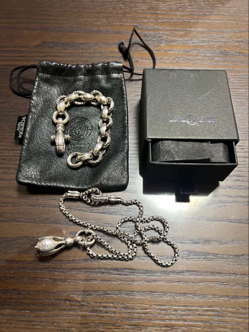 sandwich様レナードカムホートブレスレットロンワンズディアベルネックレス