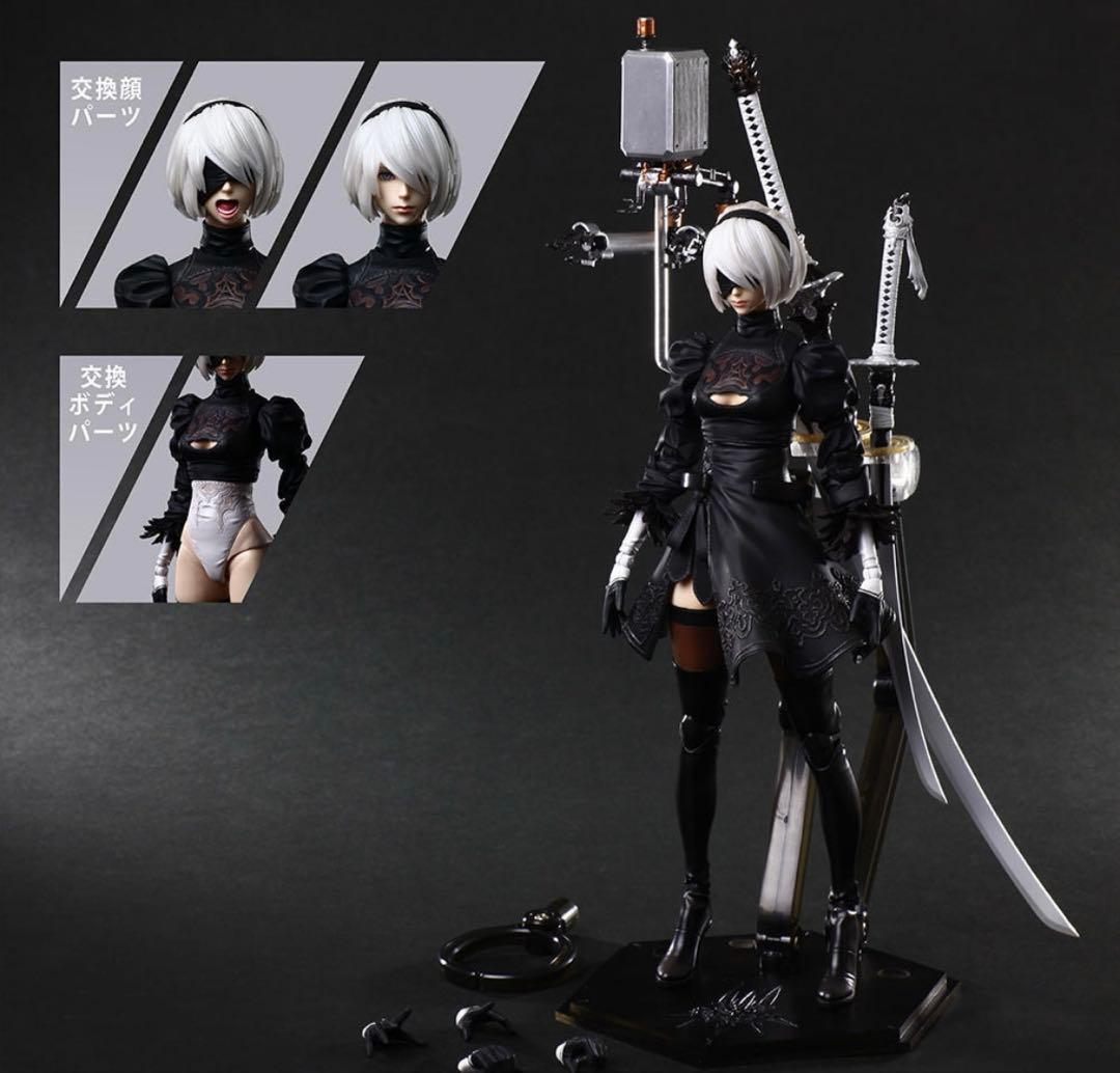 NieR:Automata ヨルハ 二号 B型 DX版 2B フィギュア フィギュア「NieR：Automata 2B DX版」が11月に再販決定 - HOBBY Watch