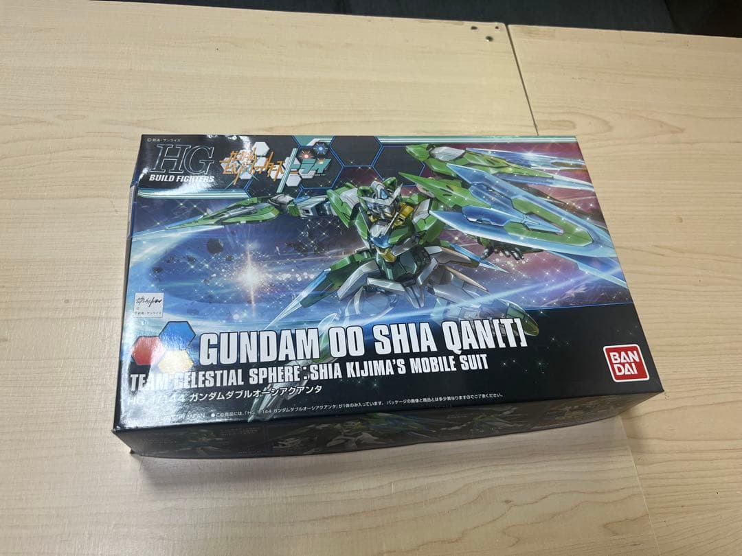 HGBF 1/144 ガンダムダブルオーシアクアンタ　現状品 GNT-0000 ダブルオークアンタ (RG) (ガンプラ) - ホビーサーチ ガンプラ他