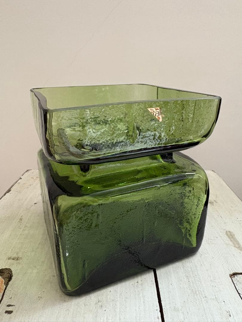 Riihimaen Lasi リーヒマエン　ラシ　フィンランド　PALA 花瓶