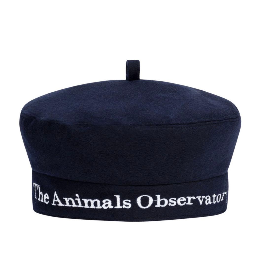 The Animals Observatory ベレー帽　ネイビー