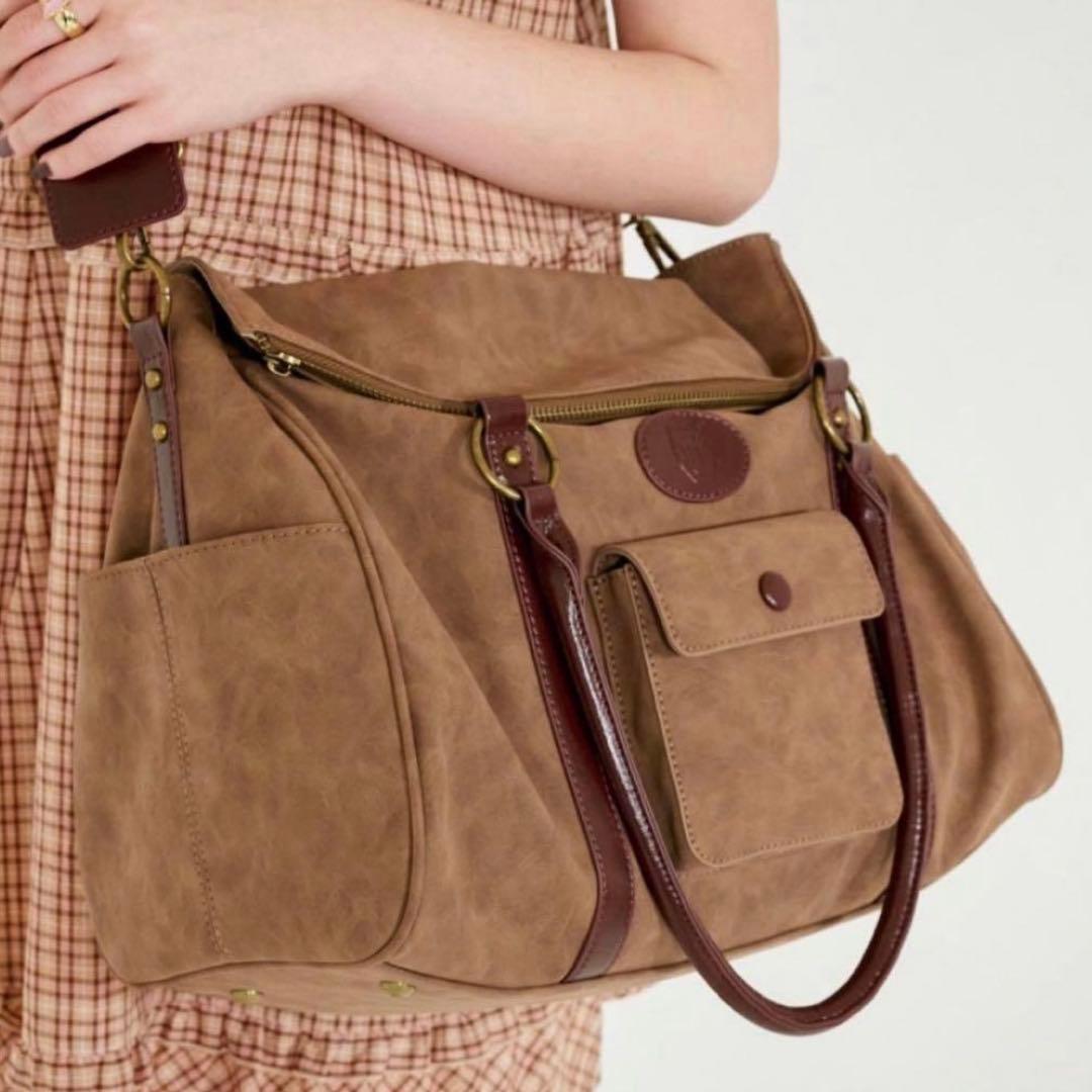 TINA：JOJUN ボストンバッグ