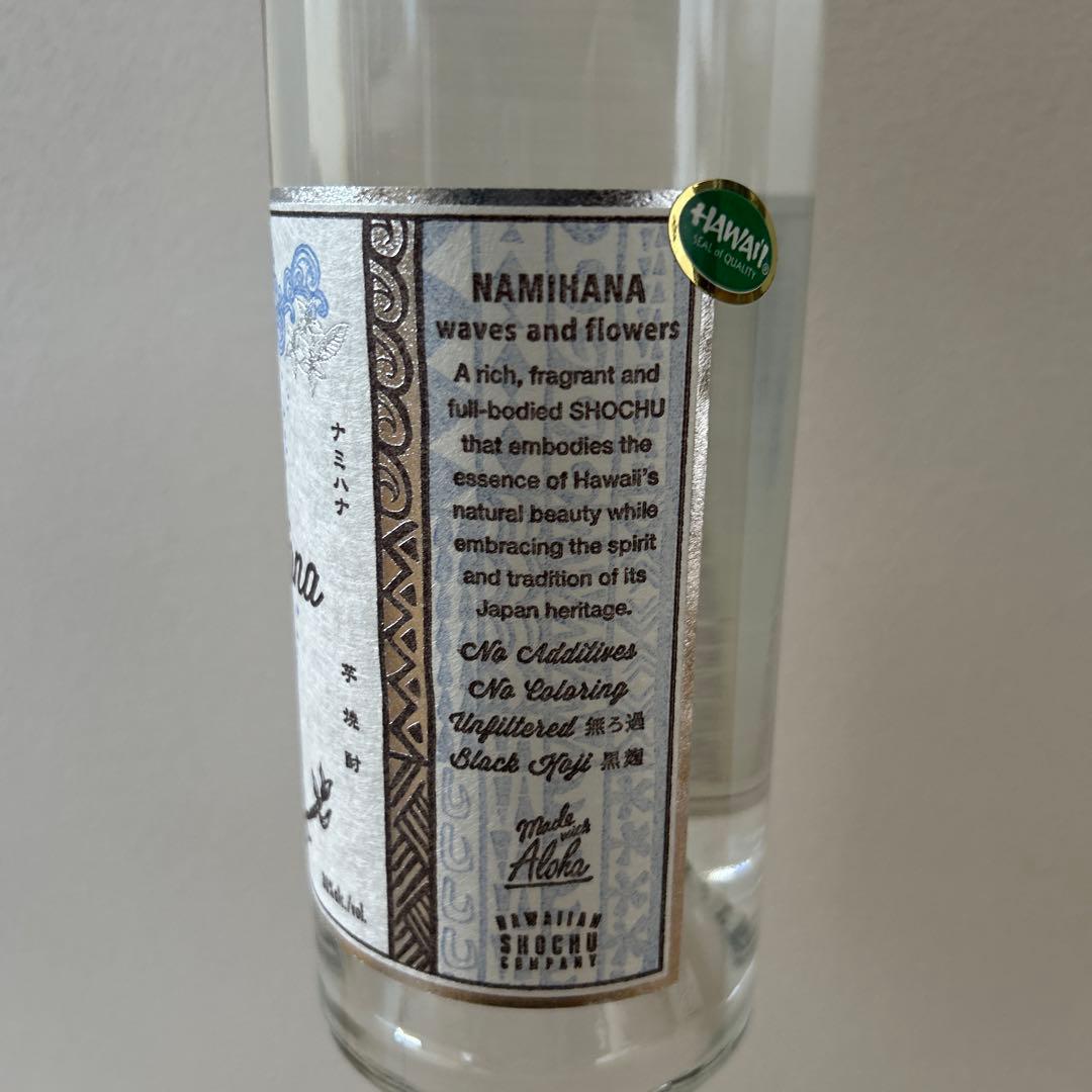 Nami Hana 波花No.23 芋焼酎 720ml 30% ハワイ産