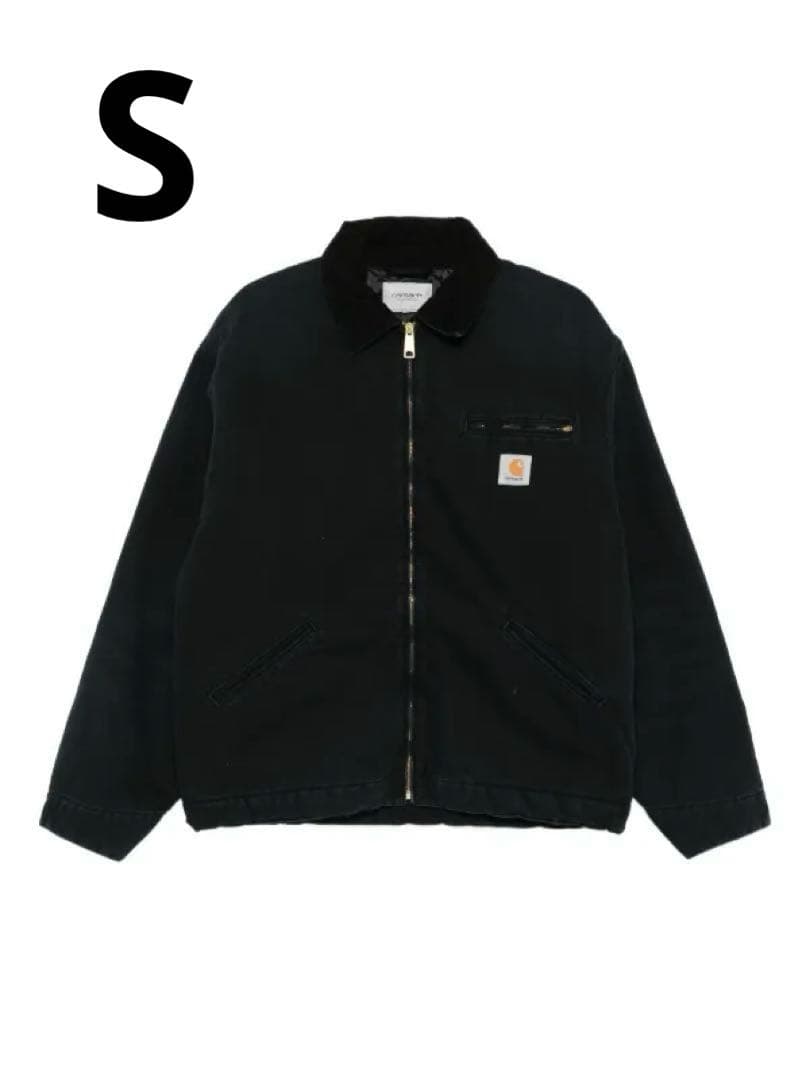 カーハートWIP OG 25AW新シーズンデトロイトジャケット ブラックSサイズ