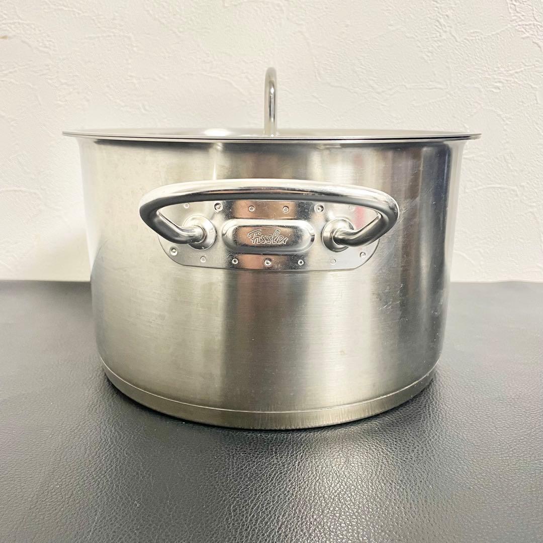 ①ドイツ製 Fissler フィスラープロコレクション両手鍋 5.5L 24cm