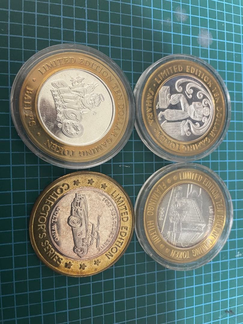 ラスベガス銀貨4枚 Yahoo!オークション -「ラスベガス コイン」(アンティーク