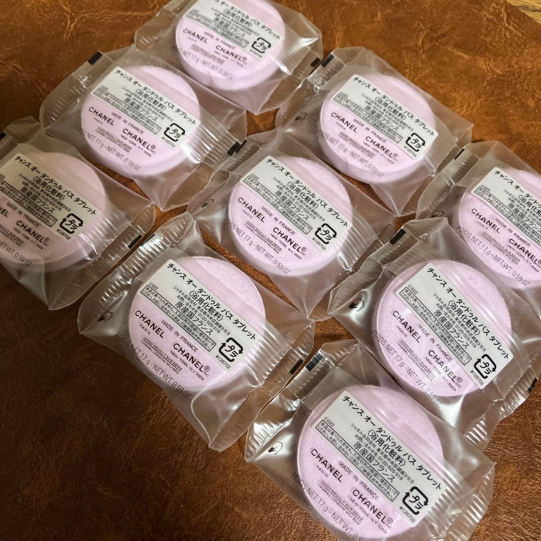 CHANEL チャンス オー タンドゥル バス タブレット バスボム 限定品